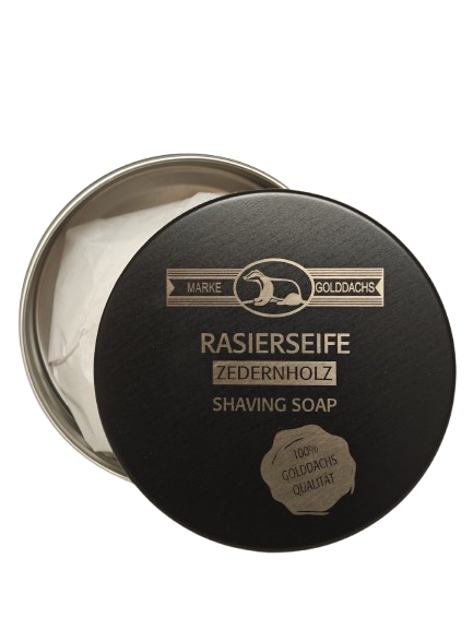 Rasierseife Zedernholz in Alu-Dose 60g  NEU!